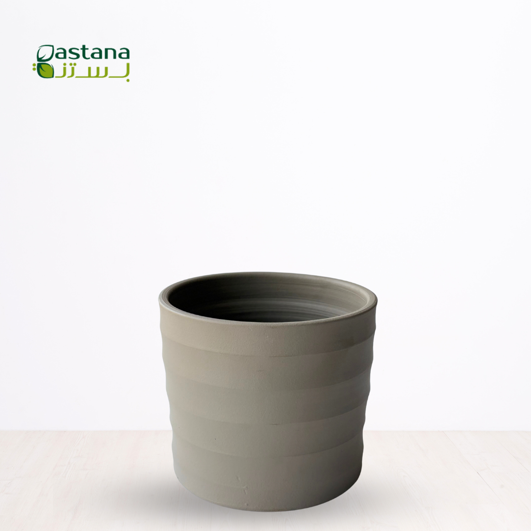 Fiber Cement Pot ( Grey )
