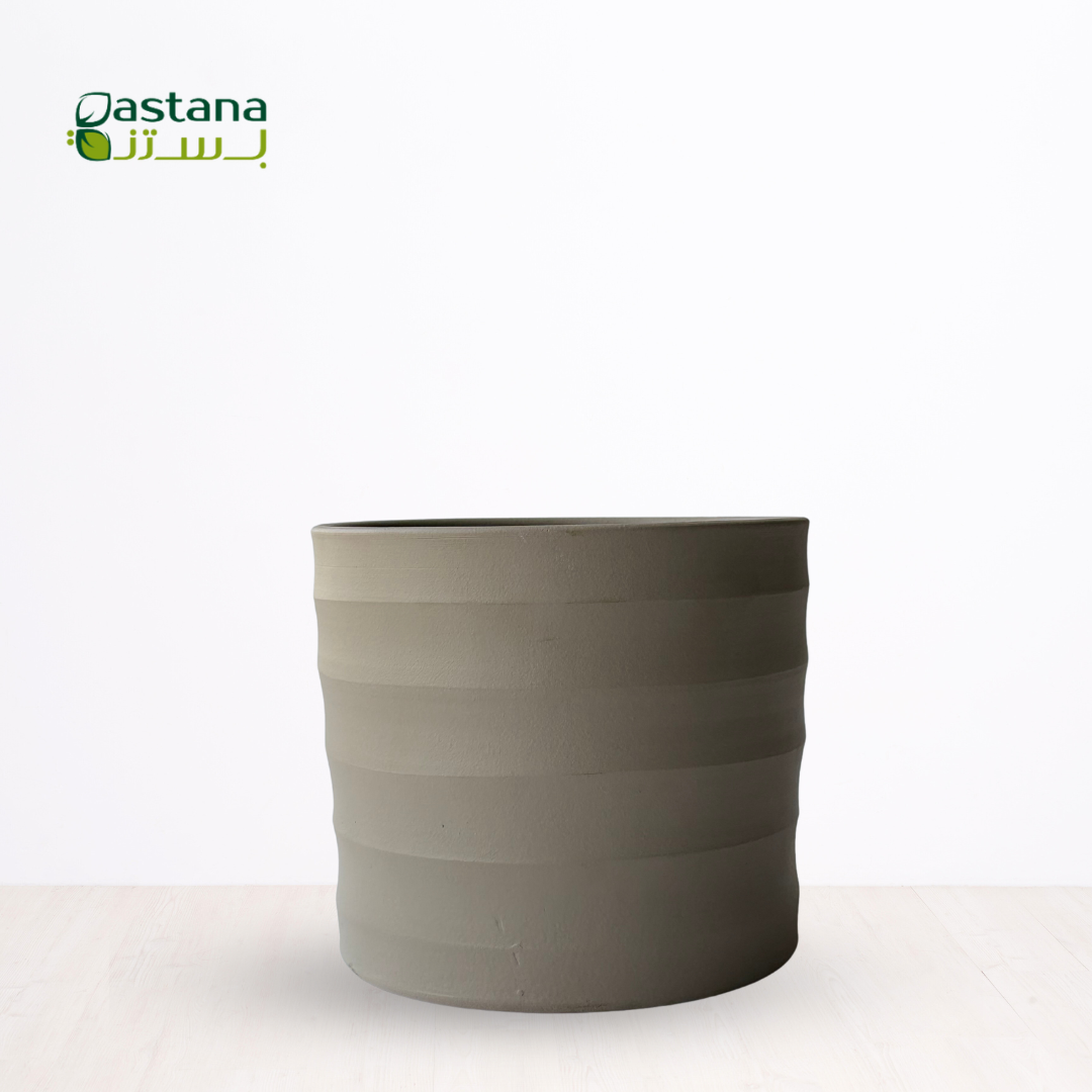 Fiber Cement Pot ( Grey )