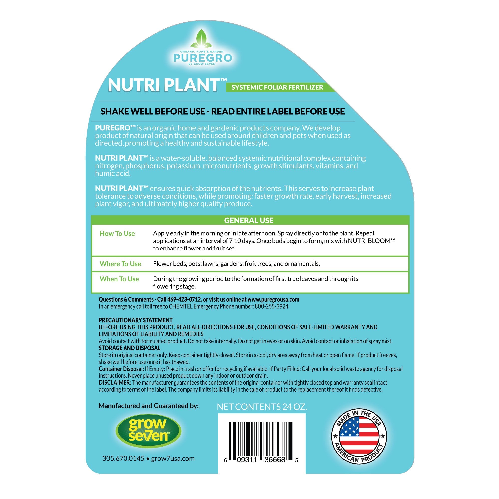 Ready to use organic Plant Nutrition with Micro Nutrients for Indoor & Outdoor Plants- 746.48 gram