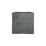 مركن مربع بشكل الطوب الطبيعي مصنوع من الطين والفيبرجلاس