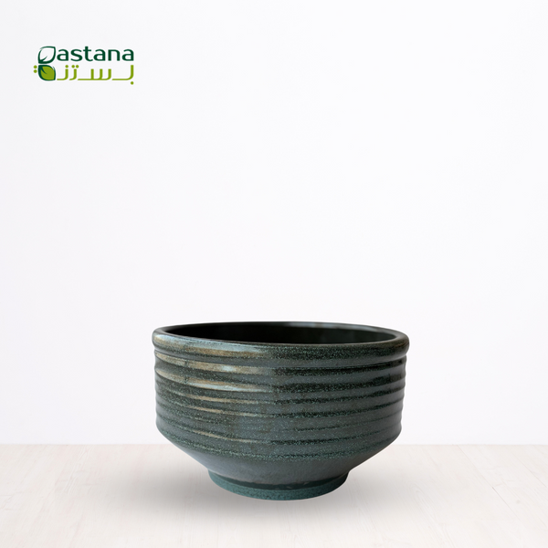 CERAMIC POTS ( light olive green )