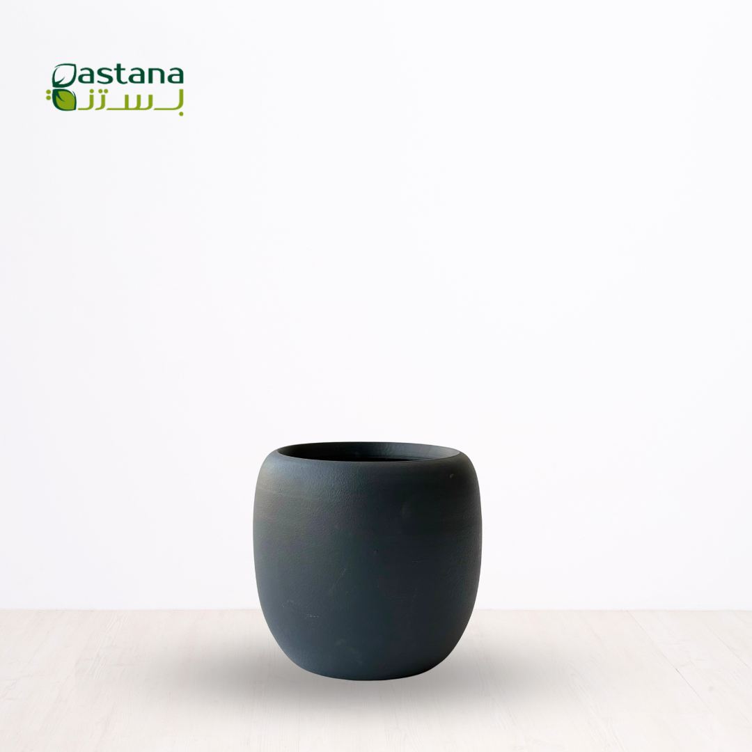 CERAMIC POT ( Dark Blue )