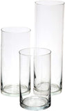 Cylindrical Glass Vase