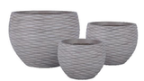 Oval Shape Fiber Clay Pots - China