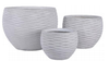 Oval Shape Fiber Clay Pots - China