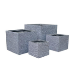 Square Shape Fiber Clay Pots - China
