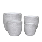 Bell Shape Fiber Clay Pots - China