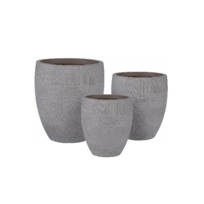 Cone Shape Fiber Clay Pots - China
