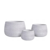 Round Shape Fiber Clay Pots - China