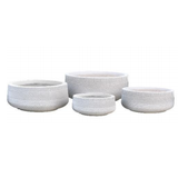 Plate Shape Fiber Clay Pots - China