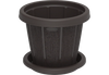 Cedargrain pot with Tray