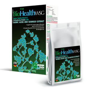 Organic fertilizer based on humic acid (potassium humate), seaweed and Trichoderma