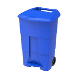 STEP-ON Waste Bin with Pedal & Wheels