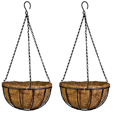 burlap hanging planter Hanging burlap plant baskets – Bastana Online Gardens