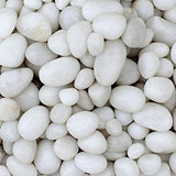River Stone/ Pebbles (20 kg/bag), White