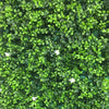 Blossoming summer artificial green wall