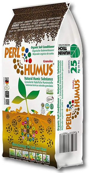 PERLHUMUS ( granulated high quality natural humic acid soil conditioner)- Organic fertilizer (20 KG) –Germany