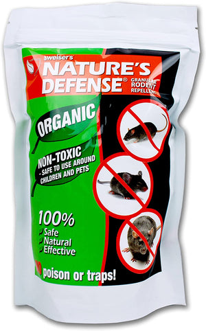 Weiser Nature's Defense Organic Mouse and Rat Repellent, 22-Ounce, Covers 3,500 sq. ft.