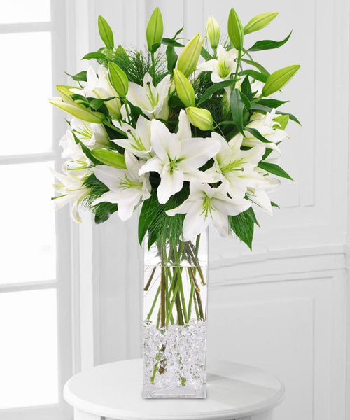 casablanca lily flower arrangements Lilium 'Casa Blanca' - Casablanca lilies